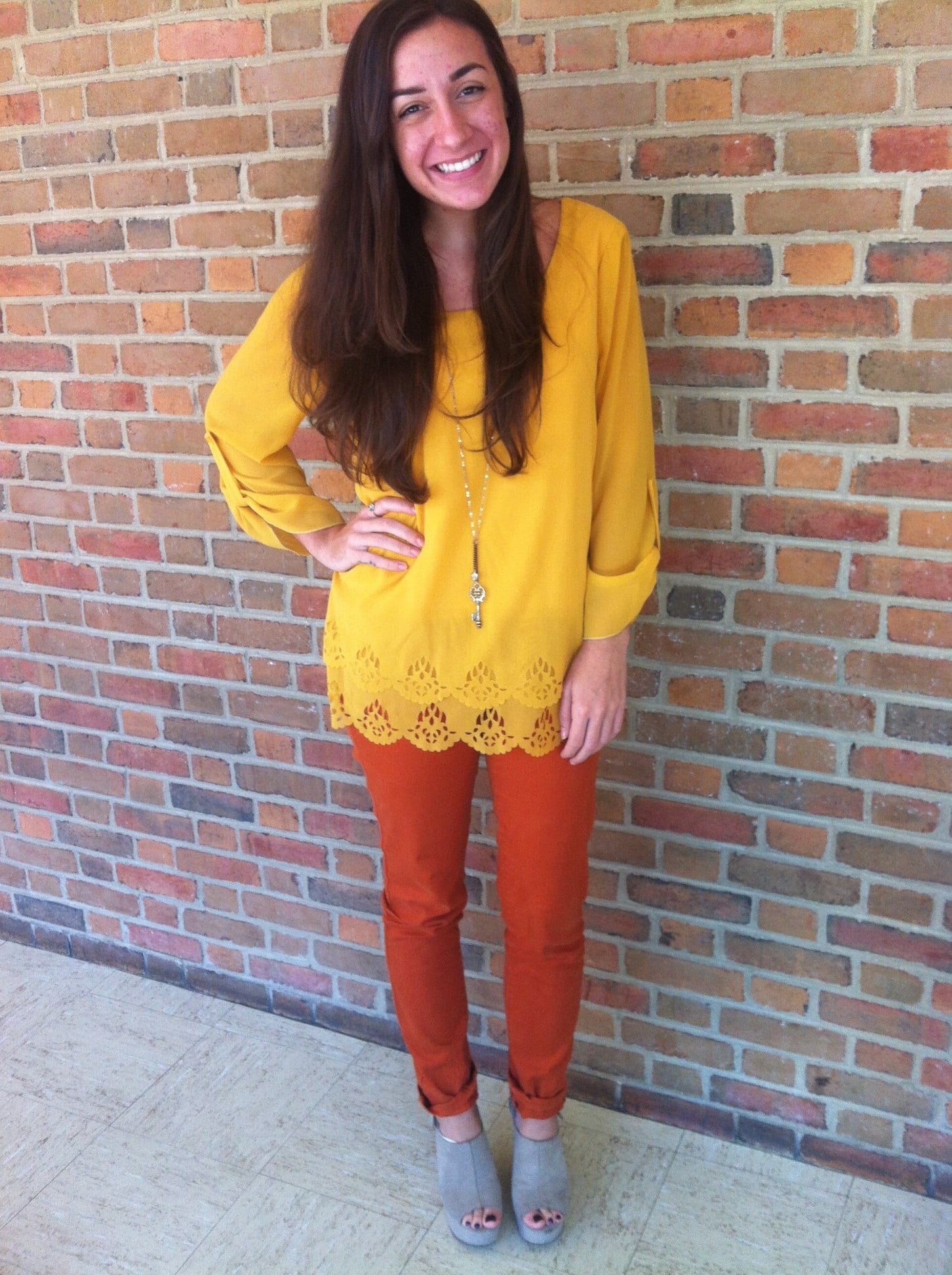 Campus Style: Christy Cleger sports cheap fall finds