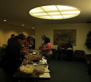 Ghana cuisine was served at the event and showcased traditional spicy dishes.  Danyell Luster/ TNJN