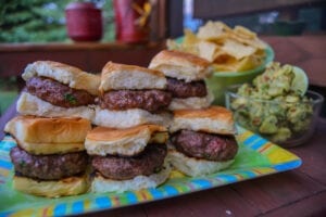 Game day sliders.
