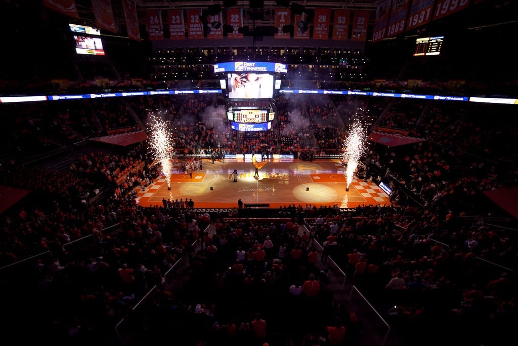 Thompson-Boling Arena.