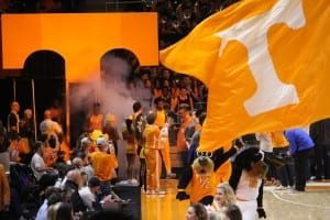Tennessee's men's basketball team fell to Arkansas for the second time this season on Saturday // Photo by Sam Forman