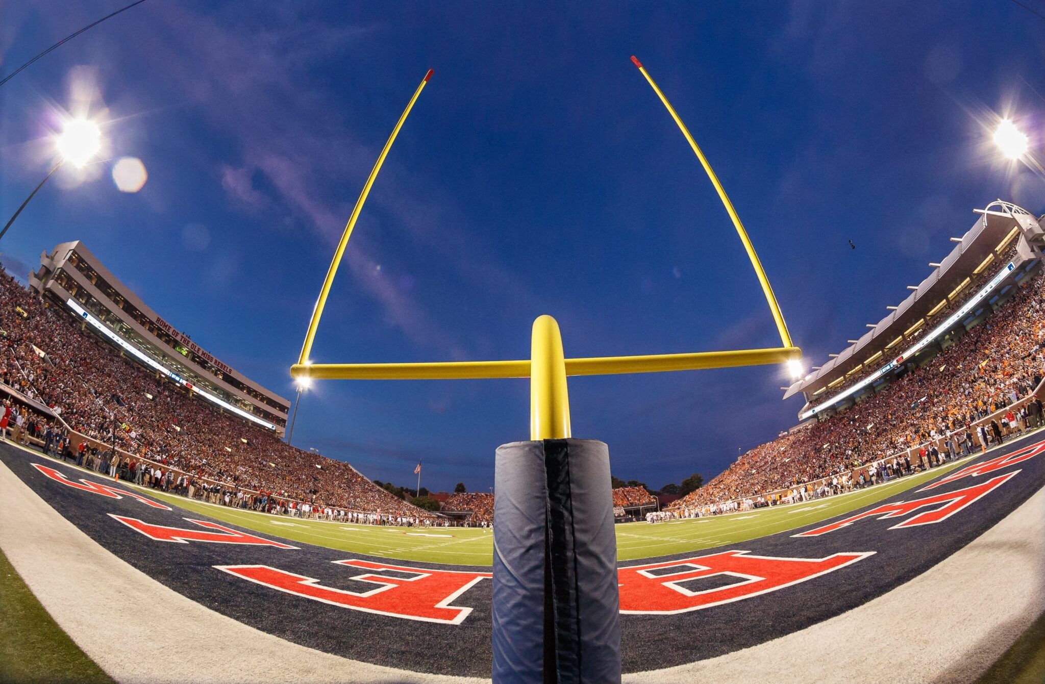 Panaromic view of Ole Miss vs Tennessee