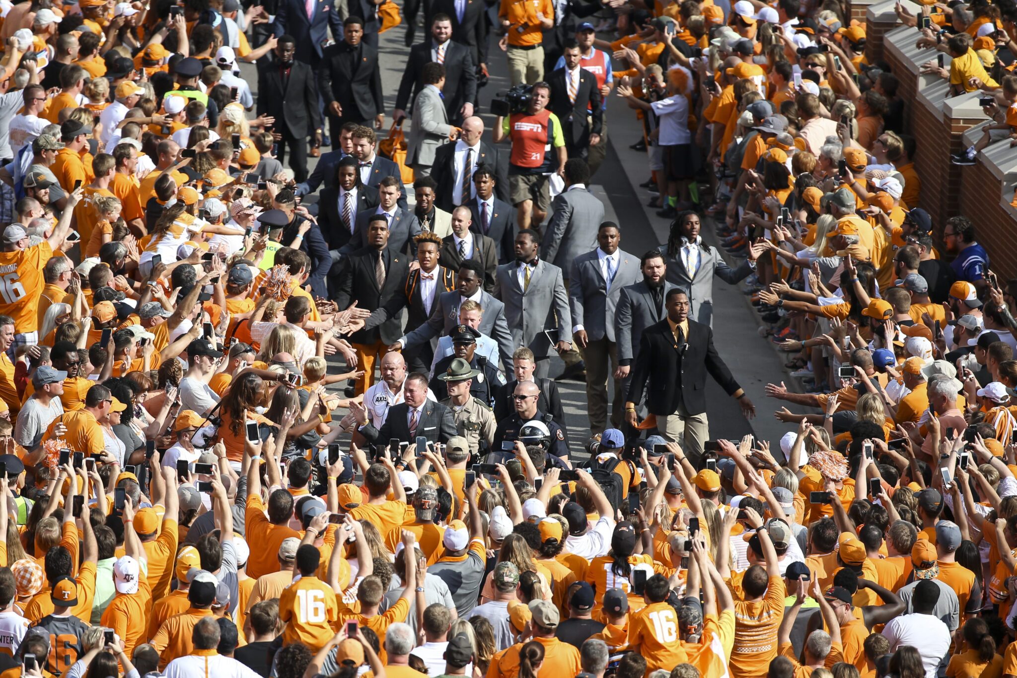 KNOXVILLE, TN - 2016.09.01 Football Tennessee vs. Appalachian State