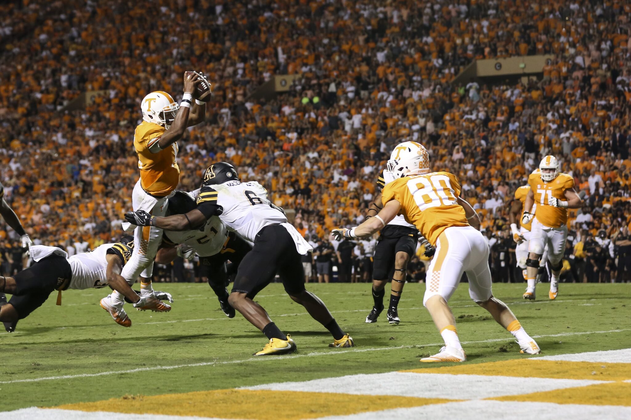 KNOXVILLE, TN - 2016.09.01 Football Tennessee vs. Appalachian State