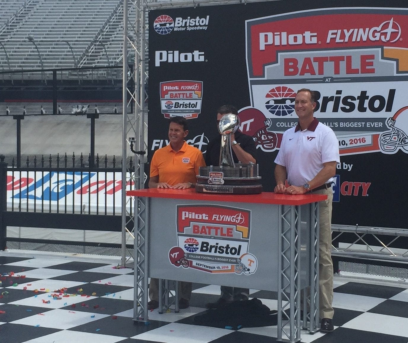 Battle at Bristol Trophy Presentation.