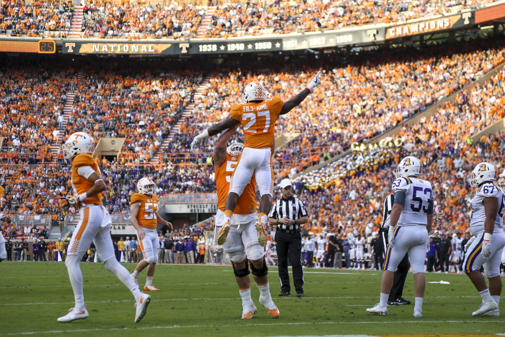 KNOXVILLE, TN - 2016.11.05 Football Tennessee vs. Tennessee Tech