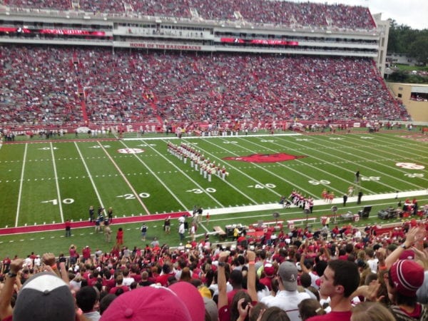 Arkansas Stadium.