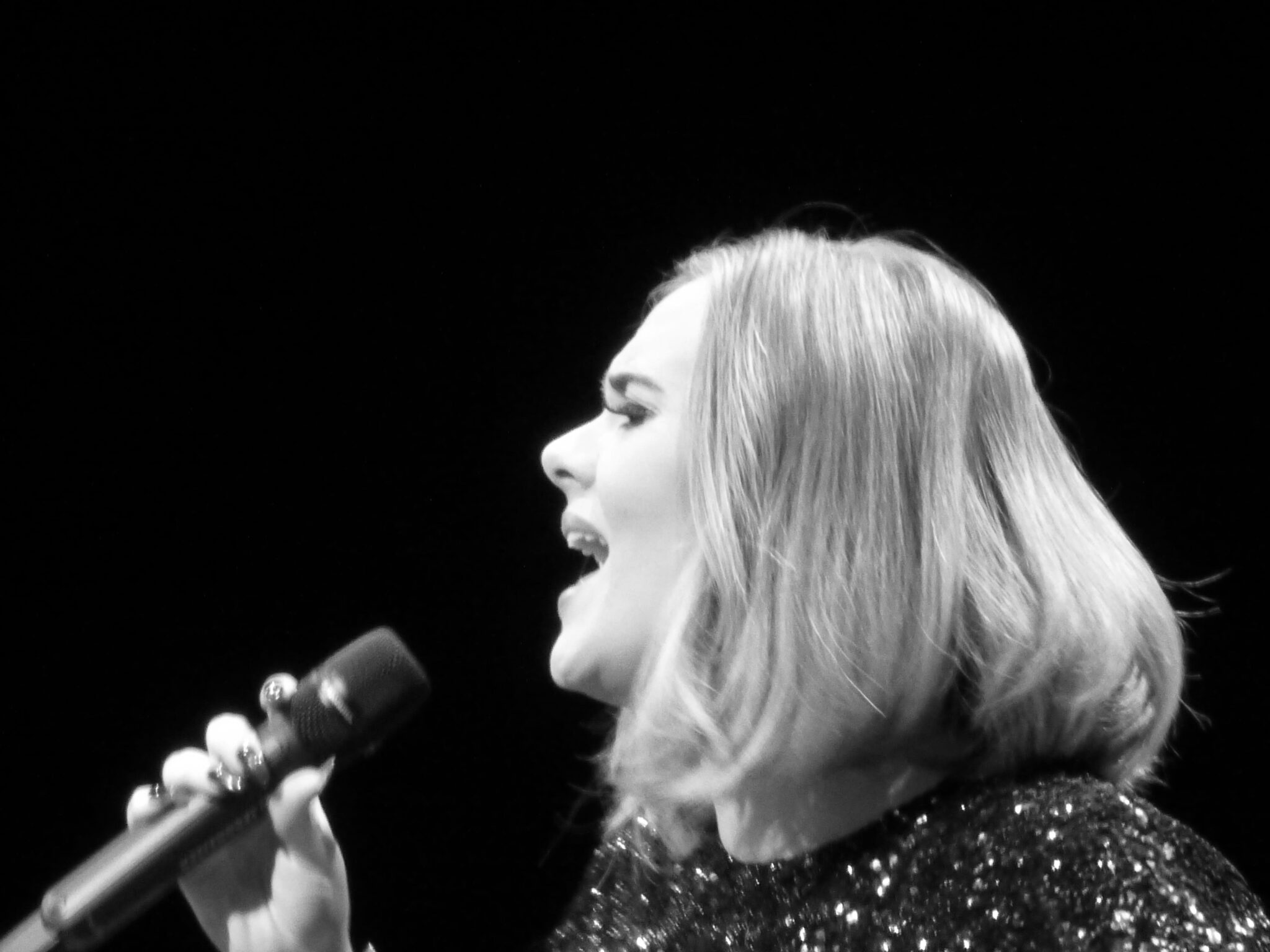 Adele in Glasgow