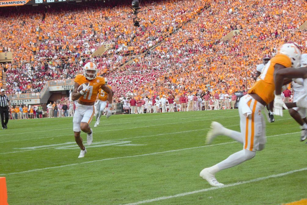 Columbia, South Carolina, USA. 1st Nov, 2014. Tennessee RB Jalen